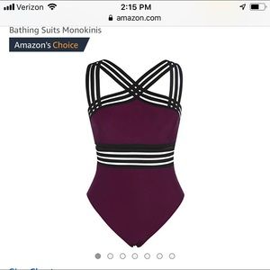 Hilor Women's Monokini- Brand New with Tags!